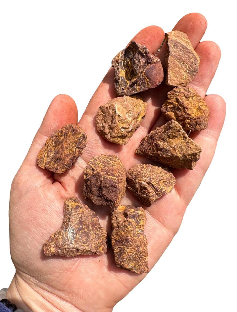 Calligraphy Jasper Rough-Tumbled Stones | The Stone of Your Personal Story - Image 2