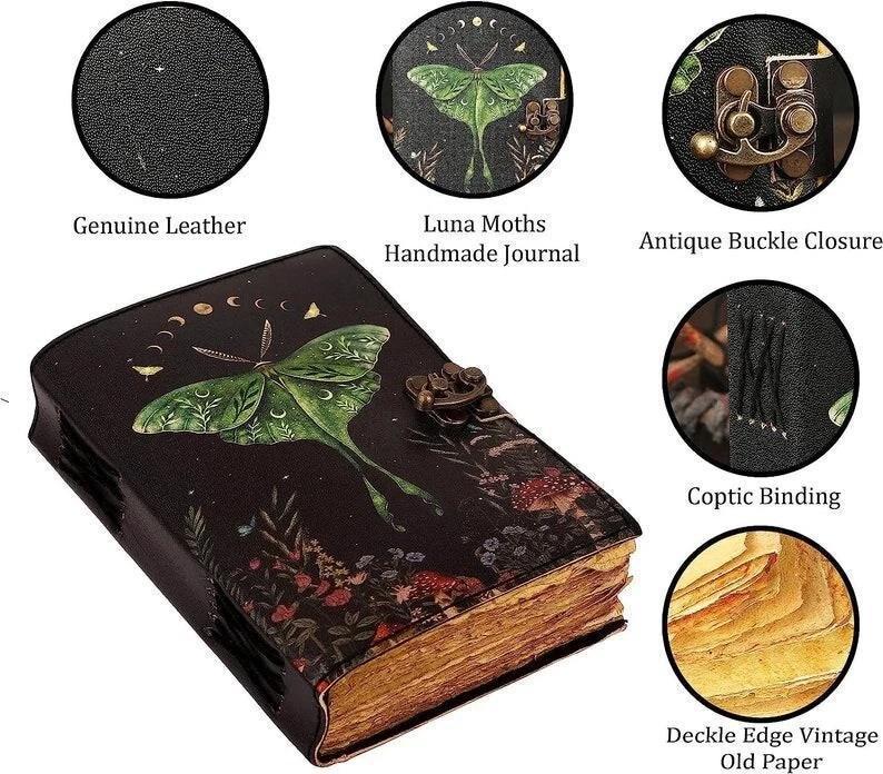 Luna Moth Grimoire | A Journal of Transformation & Moonlight - Image 4