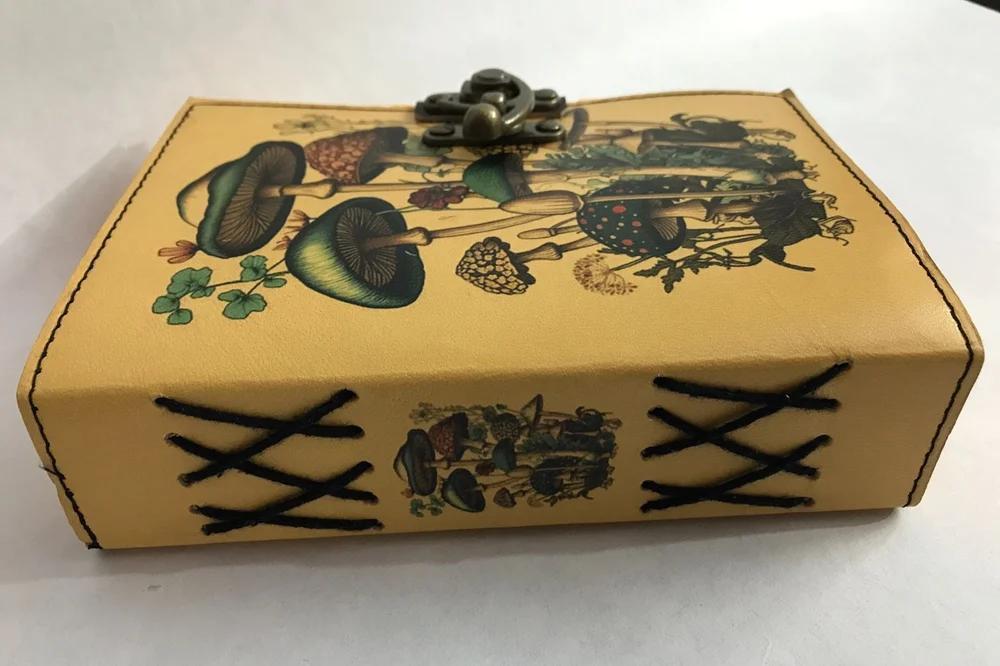 Enchanted Mycology Leather Journal | A Naturalist's Book of Secrets - Image 2