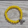 Yellow Quartz Natural Stone Bracelet – Solar Energy & Vitality – 8mm VTrendz