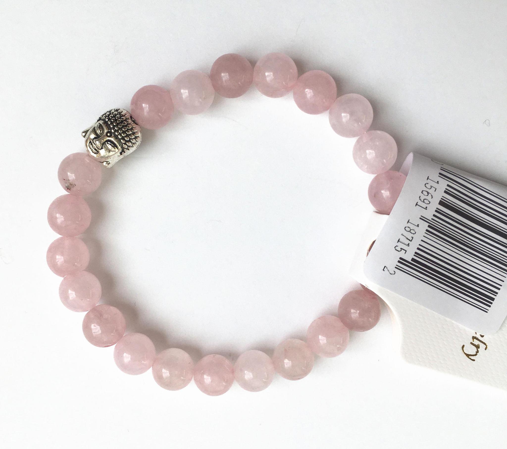 Rose Quartz Natural Stone Bracelet: The Heart’s Radiance