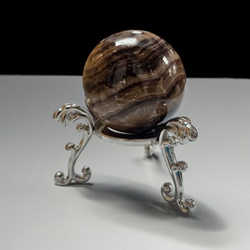 Brown Aragonite Sphere – The Artifact of Emotional Resilience & Grounding
