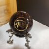 Mahogany Obsidian Orgone Sphere – Artifact of Strength & Psychic Shielding – 2" VTrendz