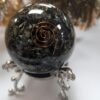 Kambaba Jasper Orgone Sphere – Artifact of Peace & Primal Wisdom – 2" VTrendz