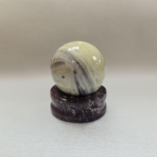 Natural Serpentine Sphere – Artifact of Kundalini Activation & Earth Connection