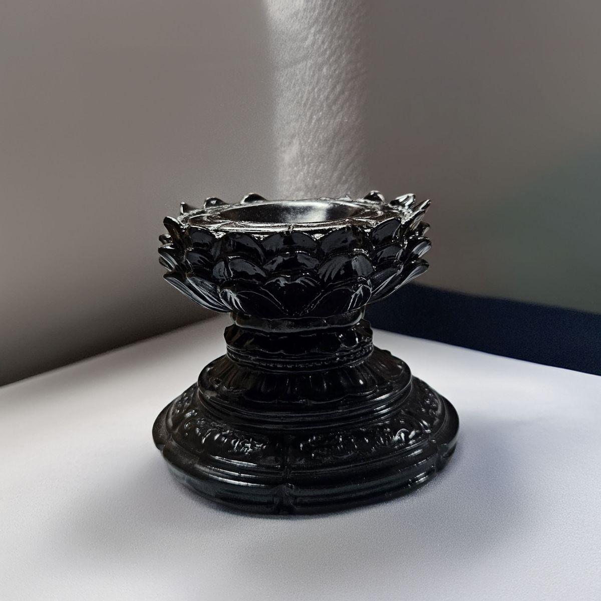 Flower Resin Sphere Stand – The Blooming Altar Foundation