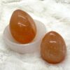 Orange Selenite Egg: Sacral Vitality & Emotional Warmth (7 cm) VTrendz