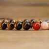 Tiger Eye 7-Chakra Adjustable Macrame Bracelet: Primal Courage & Total Alignment VTrendz