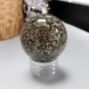 Dalmatian Jasper Orgone Sphere – Artifact of Joy & Grounded Playfulness – 2" VTrendz