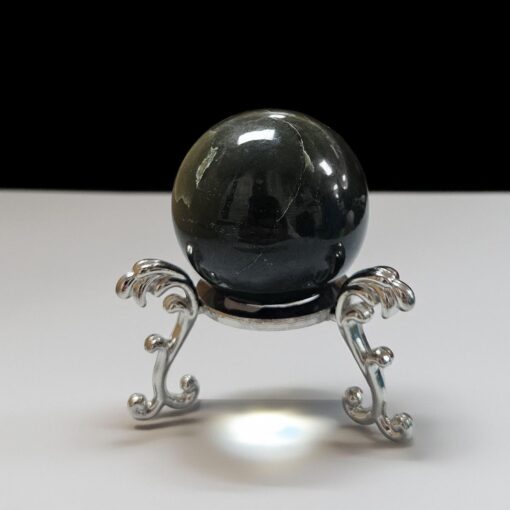 Natural Nephrite Jade Sphere – Artifact of Virtuous Strength & Longevity