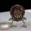 Mahogany Obsidian Orgone Sphere – Artifact of Strength & Psychic Shielding – 2" VTrendz