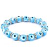 Light Blue Evil Eye Bracelet: The Celestial Shield & Serene Watch