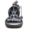 Waterfall Backflow Incense Burner, Reflux Burner, Large Handmade Ceramic Backflow Cone Sticks Incense Holder Home Decor Craftwork Figurine VTrendz