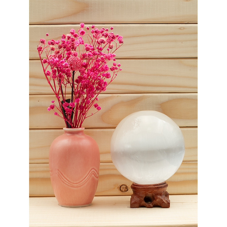 Selenite Sphere – The Vessel of Pure Light & Spiritual Clarity - Image 5