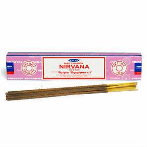 Satya Nirvana Incense Sticks for Inner Bliss and Deep Meditation
