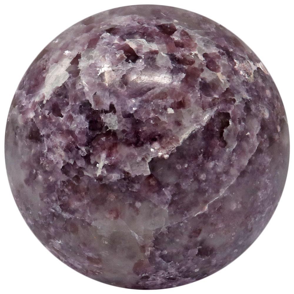 Lepidolite Sphere – The Artifact of Transition & Cosmic Serenity