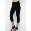 18767P-Capri Leggings with Rhinestones, Vocal VTrendz