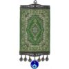 Large Carpet Wall Hanging Handwoven. 17.5" Inch, Turkish Miniature Carpet Designed Woven Wall Hanging VTrendz