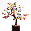 Multistone Wood Base Gemstone Feng Shui Tree 160 to 1000 stones VTrendz