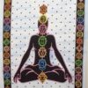 7 Chakra Wall Hanging Handmade Cotton Tapestry 84" x 54" inch VTrendz