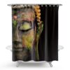 Buddha Meditation Relaxation Positivity Shower Curtain VTrendz