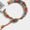 7-Chakra Energy Bracelet with TOL Charm Stone Adjustable Natural Stone Bracelet for Energy Balancing VTrendz