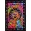 Sleeping Moon Tie dye Poster Wall Hanging Handmade Cotton Tapestry 40"x30" inch Both Horizontal and vertical Hang Options VTrendz