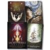Sacred Rebels Oracle Deck, Tarot inspired, Spiritual Divination Tools, Metaphysical Gifts, 7"*5" Deck, 45 Cards & Guidebook Set