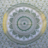 Mandala Jyoti Green Wall Hanging Handmade Cotton Tapestry 84"x54" inch VTrendz