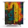 Shiv Shakti, Ardhnarishwar, Male/Female Power, Shower Curtain VTrendz