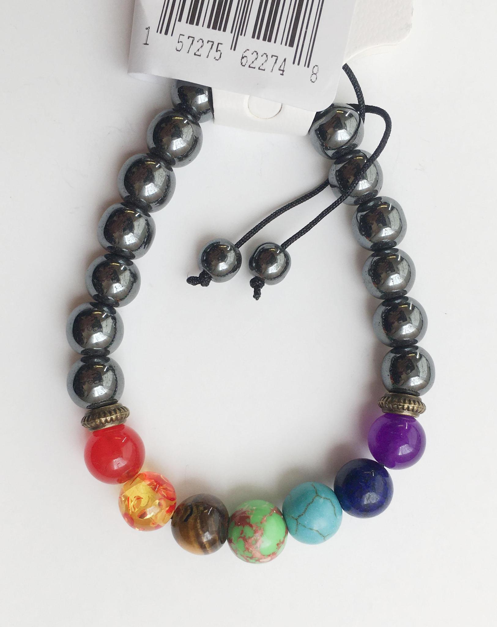 Hematite w/ 7-Chakra Stones: The Iron-Clad Alignment - Image 2