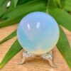 Opalite Sphere Natural Stone For Healing Stone for Creativity, Intuition & Protection, Meditation Crystal Healing Grid Reiki Metaphysical Energy. Size 2 to 5 inches VTrendz