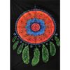 Dream Catcher 8-Feathers Full Circle Wall Hanging Handmade Cotton Tapestry 84"x54" inch VTrendz