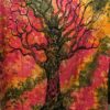 Celtic Tree Tiedye Wall Hanging Handmade Cotton Tapestry 84"x54" inch VTrendz