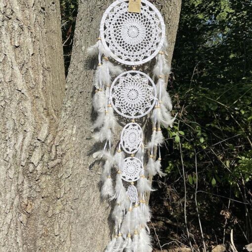 5-Ring Crochet Cotton Dream catcher 100 cm Long