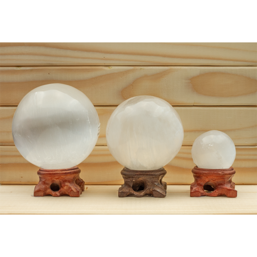 Selenite Sphere – The Vessel of Pure Light & Spiritual Clarity