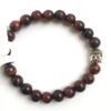 Red Tiger Eye Stone Beads Natural Stone Bracelet Prayer Beads 8 mm VTrendz