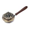 Golden Finish Charcoal Censer | Burner of Sacred Resin (9"L) VTrendz