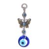 6" Inch Butterfly Evil Eye Hangings, Handmade VTrendz