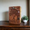 Seven Chakra Tree of Life Leather Grimoire | Journal of Balance VTrendz