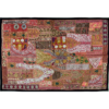 VPT-A03 Handmade Vintage Patchwork Abstract Tapestry Bohemian style Heavy Embroidered Ethnic Hippie Indian Wall décor Art Wall hanging 40 x 60 Inches VTrendz