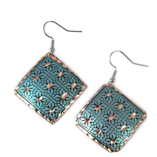 Copper Hoop Earrings