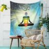 7-Chakra Tapestry, Wall Hanging, Table Cover, Home Decor VTrendz