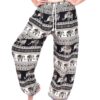 Elephant Pant Draw string Thai harem pants with single pocket 100% Rayon VTrendz