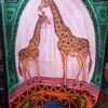 Giraffe Wall Hanging Handmade Cotton Tapestry 84" x 54" inch VTrendz
