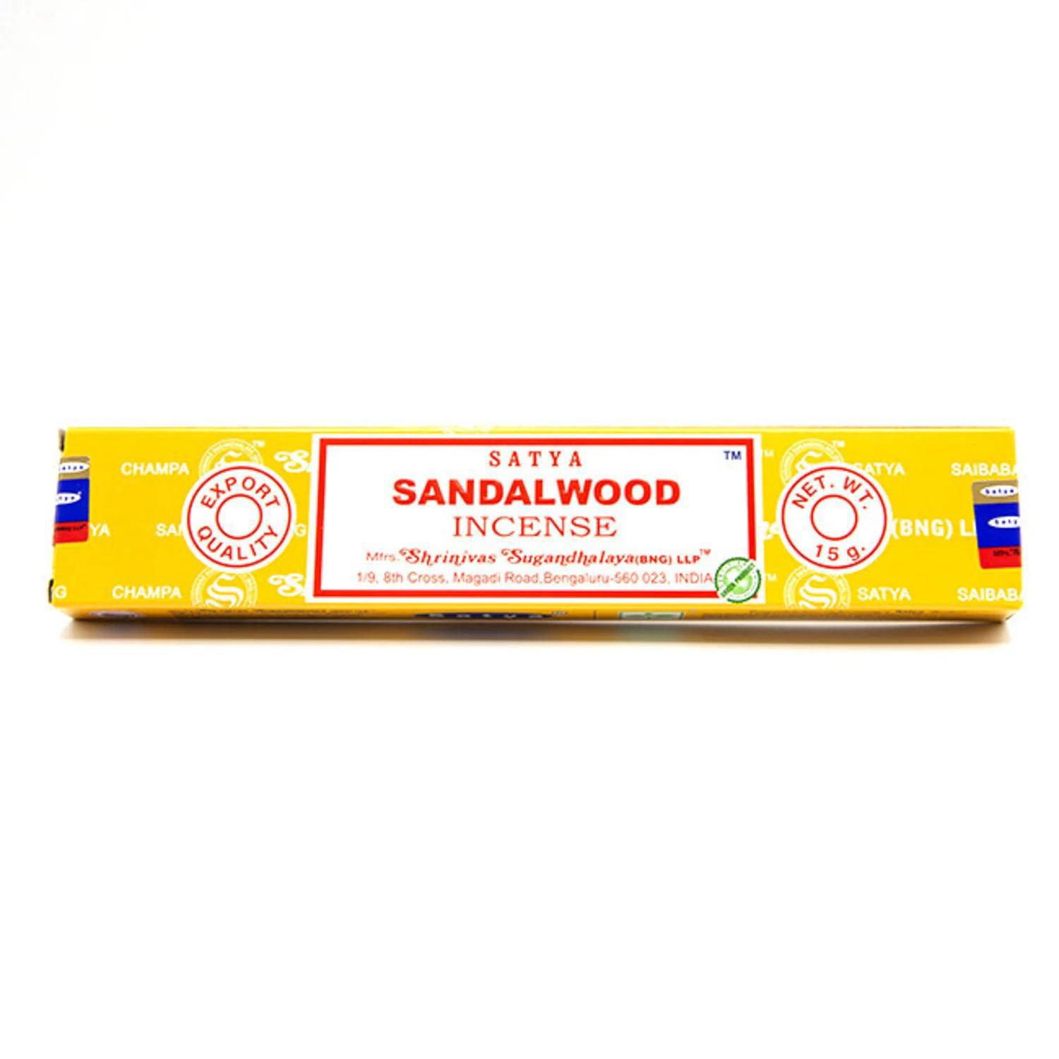 Authentic Satya Sandalwood Incense for Deep Meditation and Relaxation - Image 3