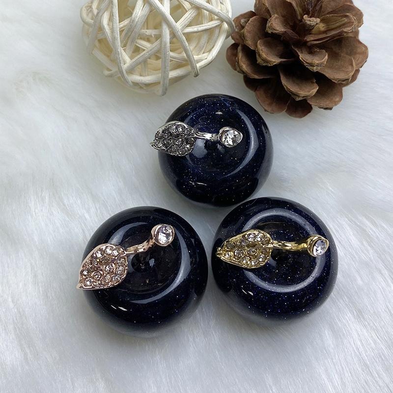 Blue SandStone Apple Natural Stone For Healing Stone for Creativity, Intuition & Protection, Meditation Crystal Healing Grid Reiki Metaphysical Energy, 1 inch - Image 5