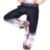 Elephant Print Pant, Comfy Elastic Thai harem pants with single pocket 100% Rayon VTrendz