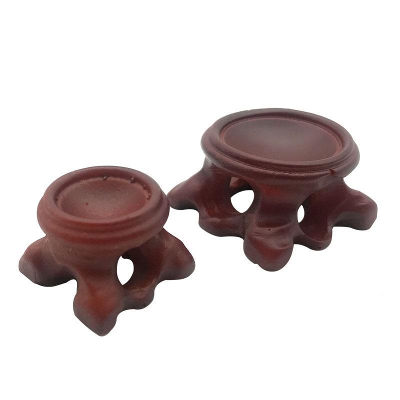 Wooden & Resin Display Stand for Crystal Spheres – The Organic Foundation