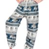 Elephant Pant Draw string Thai harem pants with single pocket 100% Rayon VTrendz